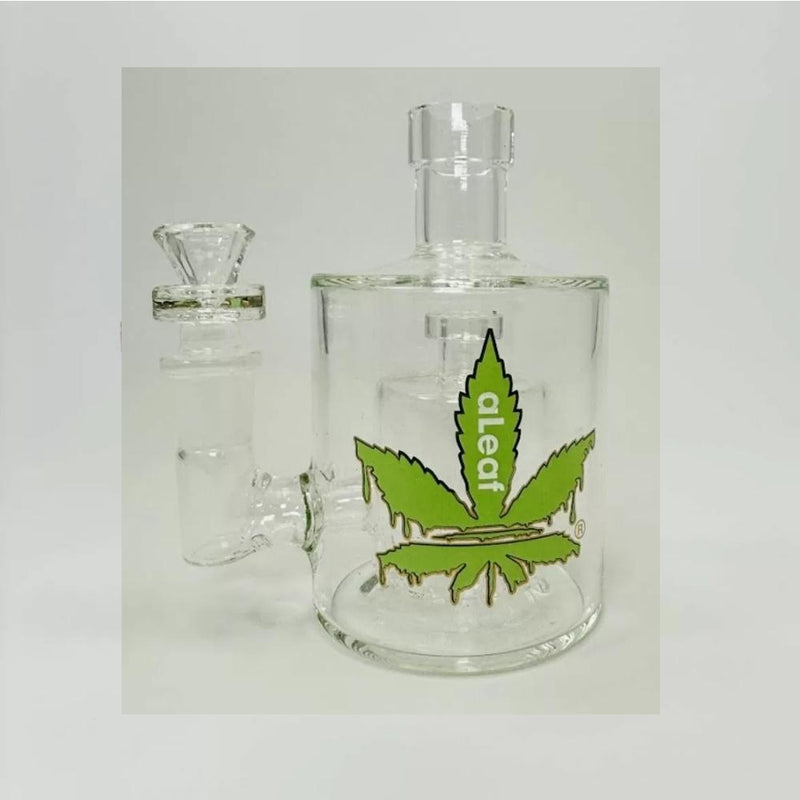 Green Aleaf Glass The Chubby 8 Inch Bubbler With Tree Perc | The Treasure Chest Naples Fort Myers