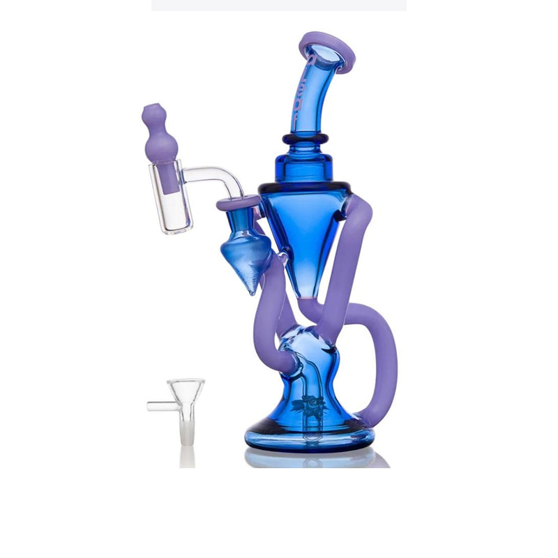 Blue Aleaf The Gaia 6.5 Inch Mini Recycler Rig | The Treasure Chest Naples Fort Myers