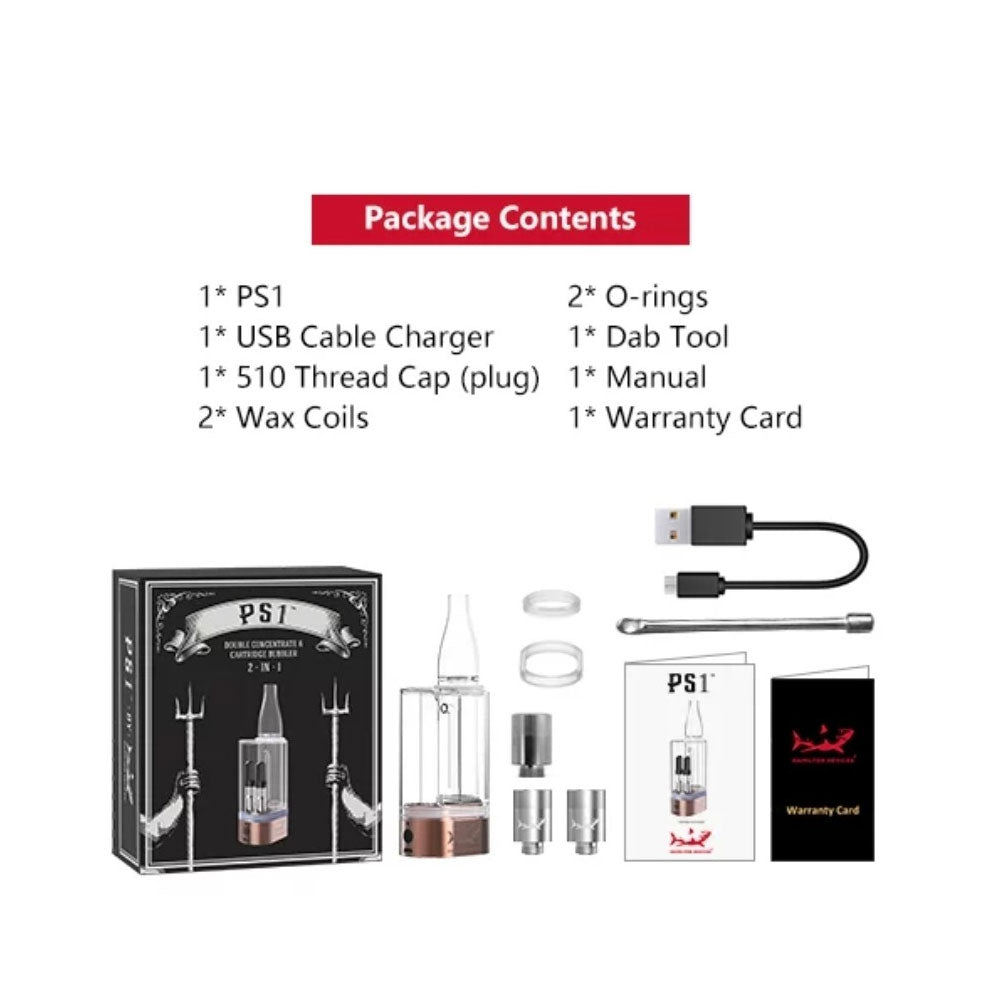 blueberry lemon swirl vape juice Hamilton Devices PS1 Vaporizer