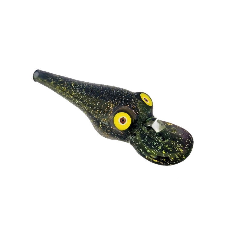 Matty White Glass Spoon Fishing Lure Pipe | The Treasure Chest Naples Fort Myers
