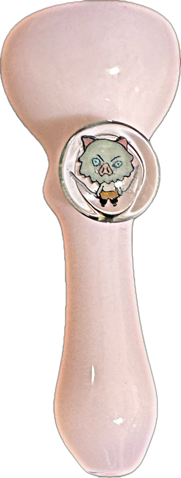 Matty White Pink Piggy Milli Chillum