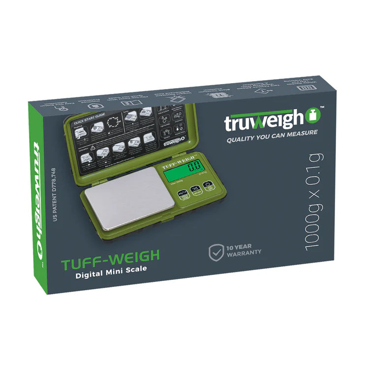 Truweigh Tuff-Weigh Digital Mini Scale 1000g x 0.1g