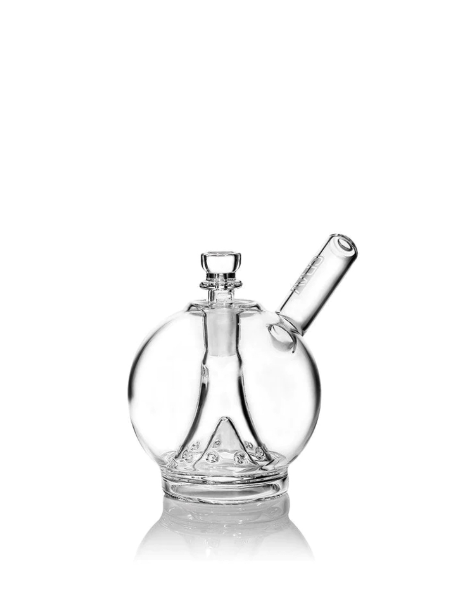 Grav Lab Water Pipe Clear Globe Bubbler | The Treasure Chest Naples Fort Myers