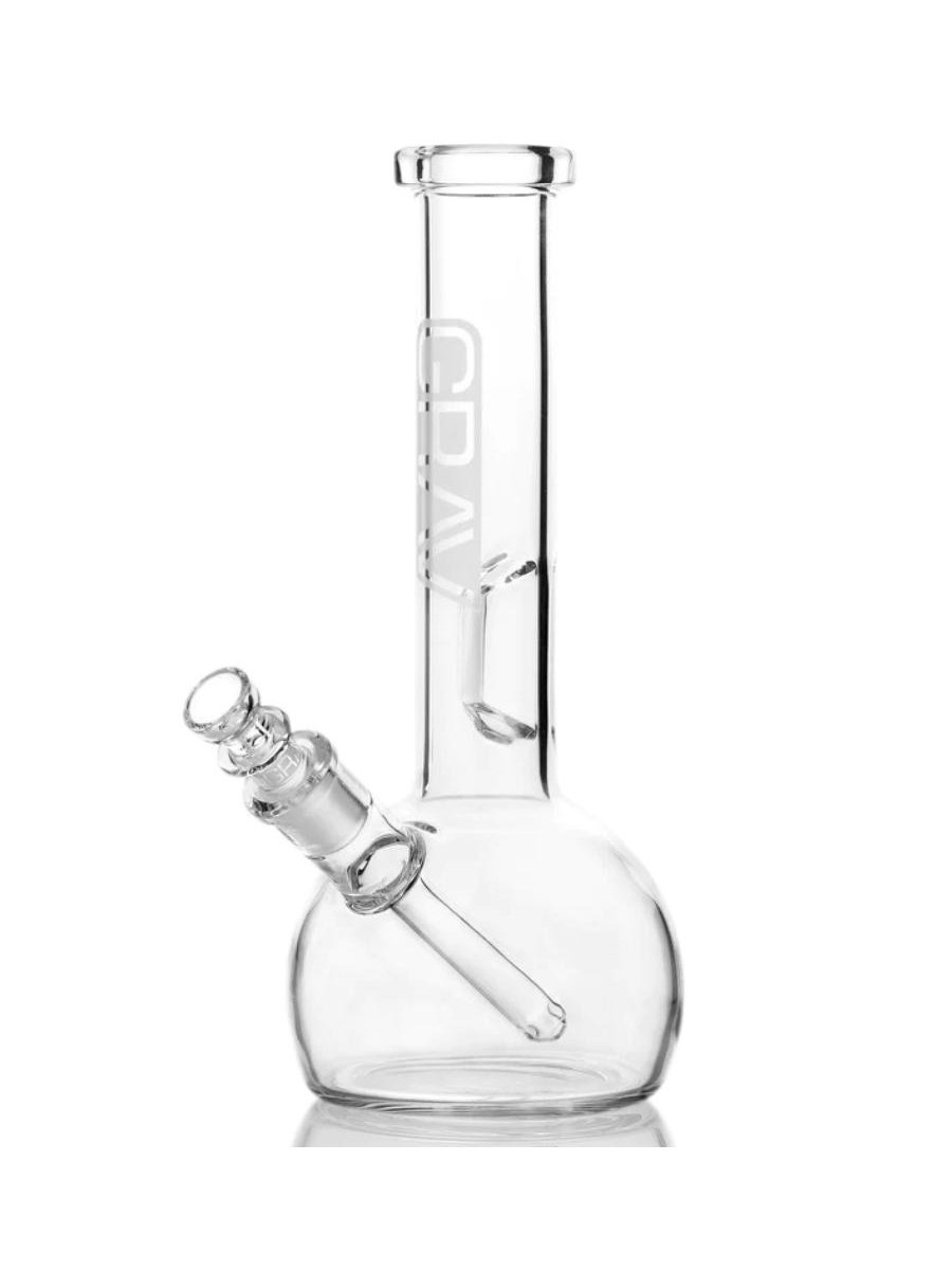 Grav Lab Water Pipe Small Clear Round Base