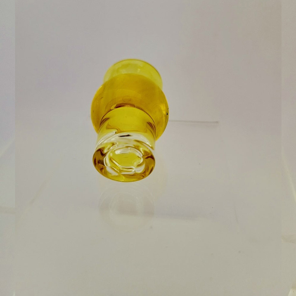 One Trick Pony Glass Spinner Carb Cap Yellow | The Treasure Chest Naples Fort Myers