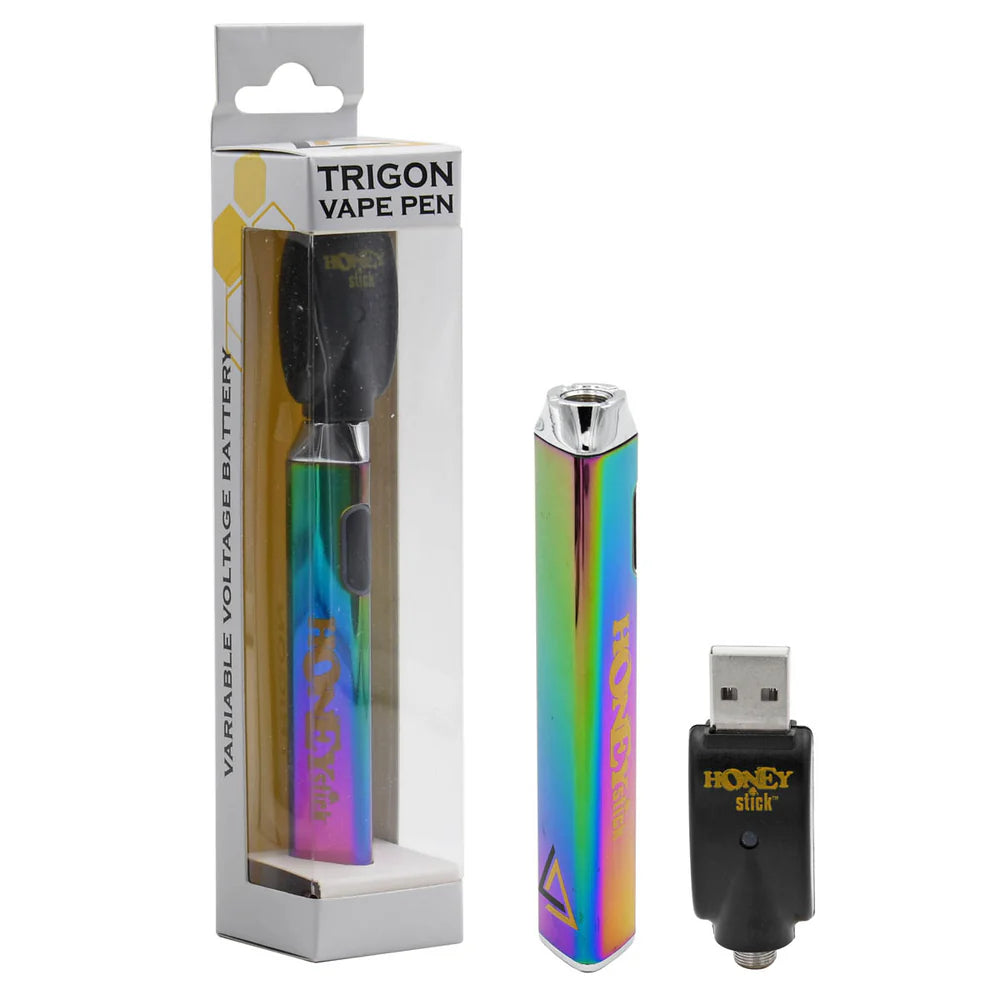 HoneyStick Trigon 510 Vape Pen Battery Rainbow