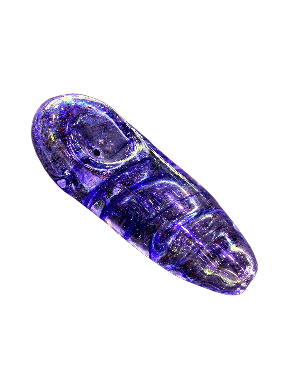 Blue Spiral Tube Handpipe